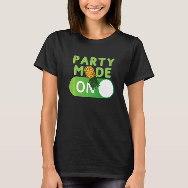Party läge vid Retro Swinger-ingerbyte uppifrån oc T Shirt (Framsida)