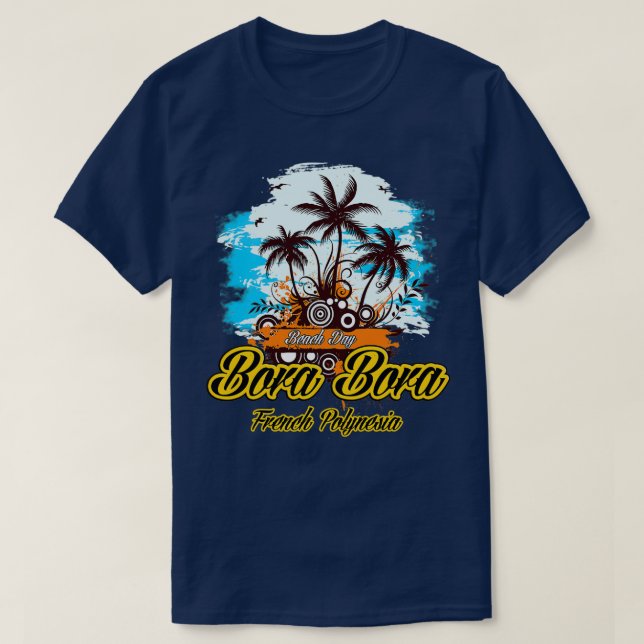 Party-land i Bora Bora T Shirt (Design framsida)