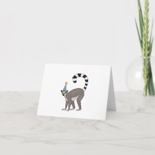 Party lemur-kort kort