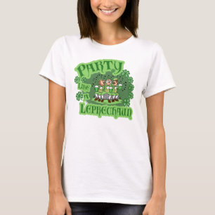 Party Leprechaun Women T Shirt