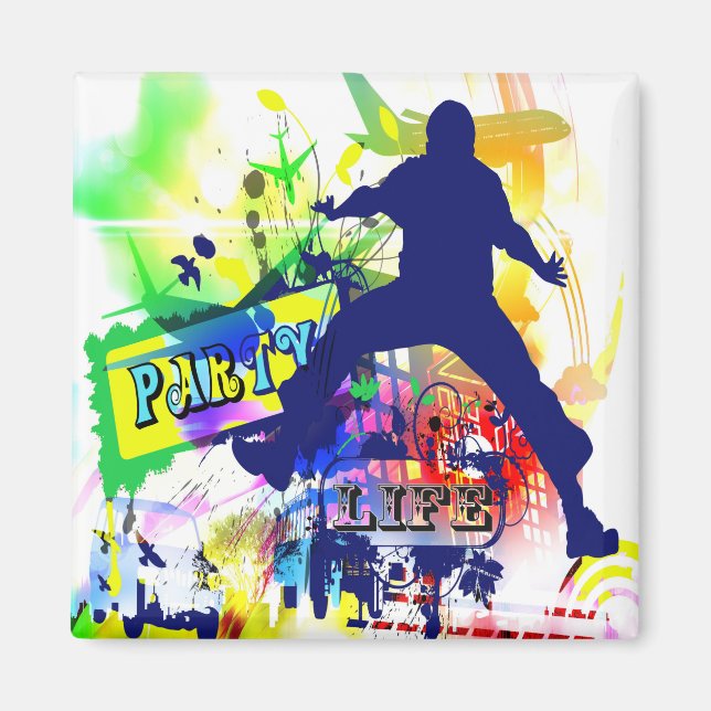 Party Life Magnet Dance Gift (Framsidan)