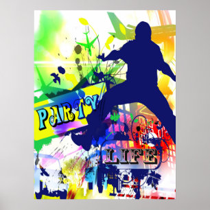 Party Life Poster