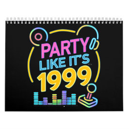 Party Like It’s 1999®™ – Electric Neon Soundtrack  Kalender