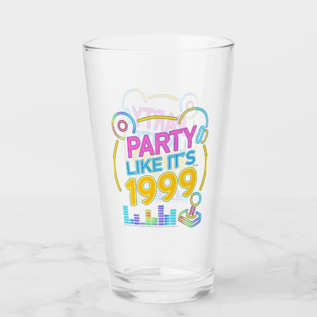 Party Like It’s 1999®™ – Neon Soundtrack Glaskopp (Framsida)