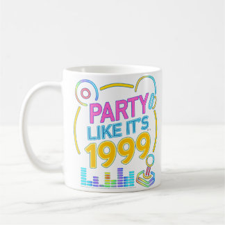 Party Like It’s 1999®™ – Neon Soundtrack Kaffemugg