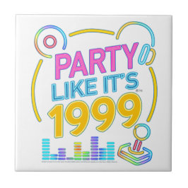 Party Like It’s 1999®™ – Neon Soundtrack Kakelplatta