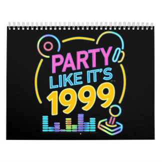 Party Like It’s 1999®™ – Neon Soundtrack  Kalender