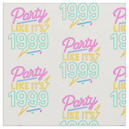 Party Like It’s 1999®™ – Neon Voltage Tyg