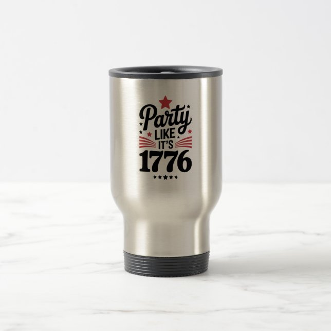 Party like It's 1776 | Den 4 juli, USA Tee Resemugg (Center)