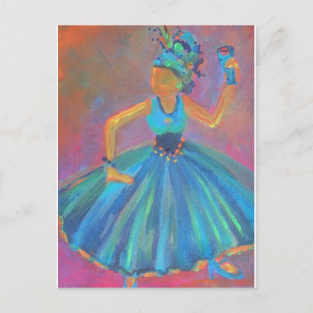 Party liv! från Deb Magelssen Studio Vykort (Framsida)