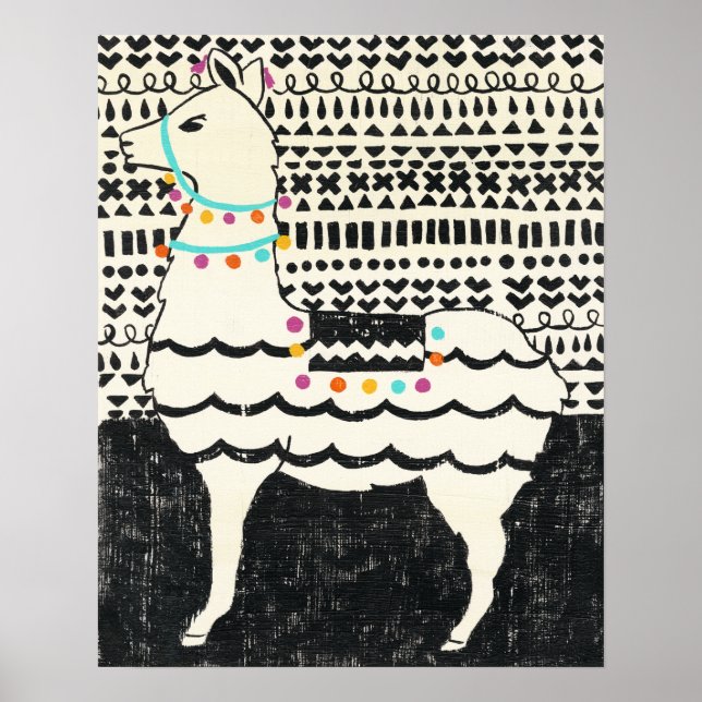 Party Llama Poster (Framsidan)