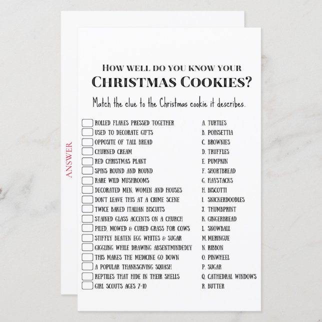 Party-matchen i familjen, utskriven (Fram/baksida)