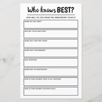 Party-matchen på årsdagen som känner bäst och bäst