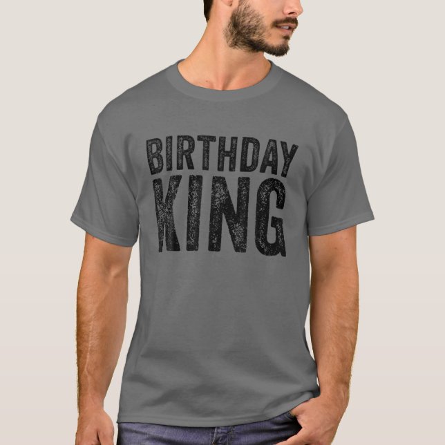 Party Matching Funny Vintage Retro Kung T Shirt (Framsida)