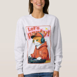 Party med Orange Cat T Shirt
