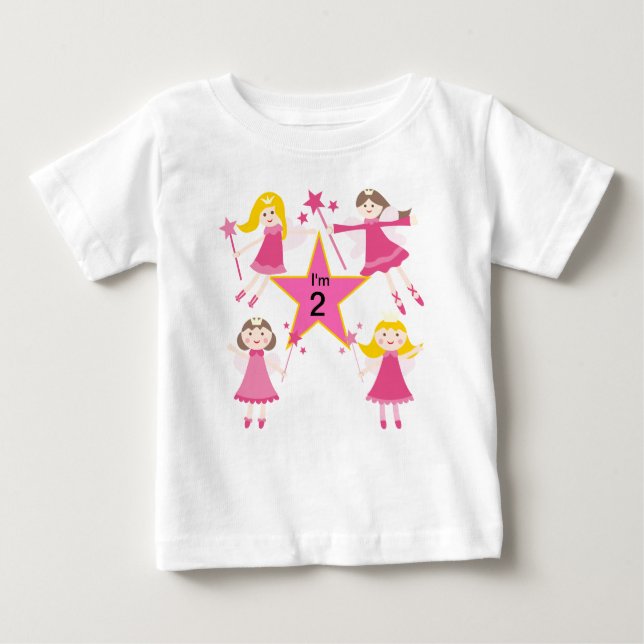 Party med prinsessan T-shirt (Framsida)