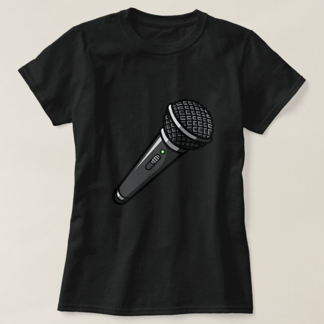 Party Mic T Shirt (Design framsida)