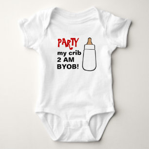 Party min BYOB baby bodyshirt T-shirt