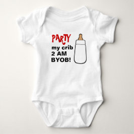 Party min BYOB baby bodyshirt Tröja