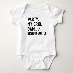 Party Mitt brott 3 000 tar en Flaska Baby Mjölk T Shirt