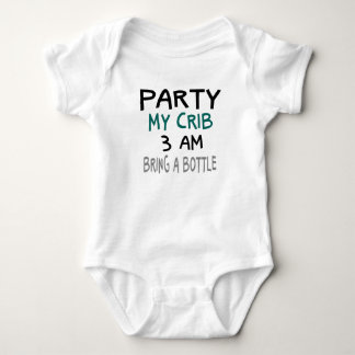 Party Mitt brott Baby One Biet Tee Shirt