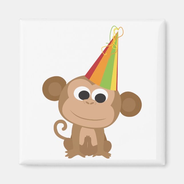 Party Monkey Magnet (Framsidan)