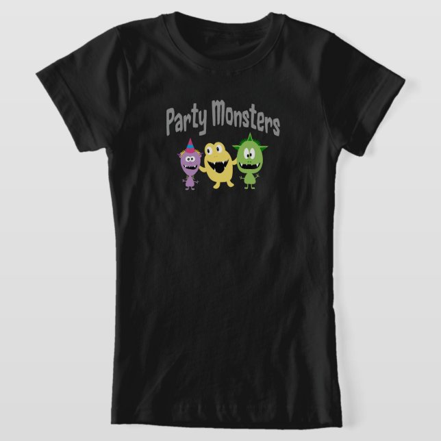 Party Monsters T Shirt (Laydown)
