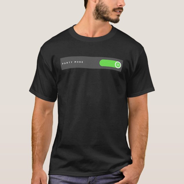 Party Music Festival House Techno Tran T Shirt (Framsida)