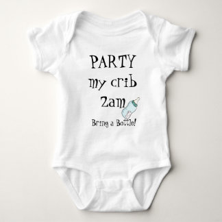 Party my crib bring botle tröja