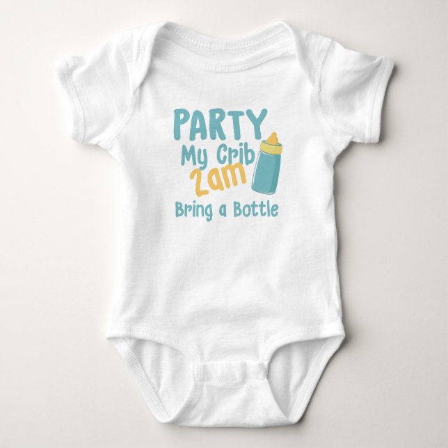 Party My Crib T-shirt (Framsida)
