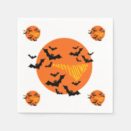 party napkin for halloween pappersservett