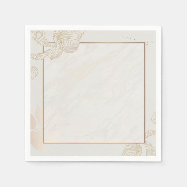 Party napkin pappersservett (Framsidan)