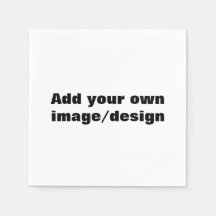 Party Napkins - Lägg till en egen bild/design