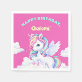 Party Napkins to a magical birthday party. Pappersservett