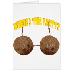 party nöt hälsningskort