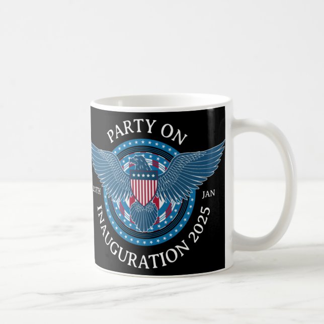 Party om invigningen 2025 kaffemugg (Höger)