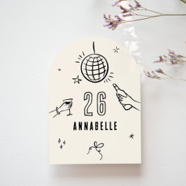 party på den vita hand plockade-dagskalven inbjudningar