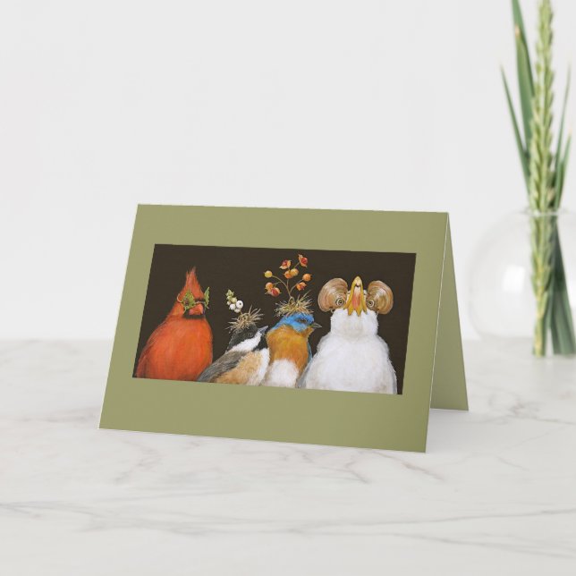 party på flygkortet kort (Framsida)