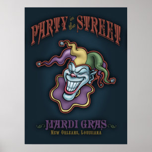 Party på gatan poster