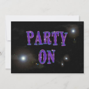 Party på inbjudan