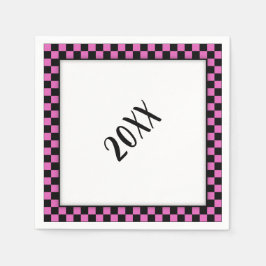 Party på! Rosa Pappersservett