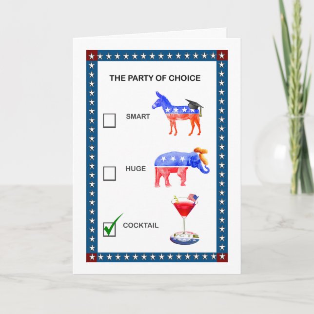 Party på valpartyinbjudan inbjudan (Framsida)