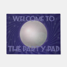 Party Pad Roligt Novelty Disco Boll Fiesta Slogan