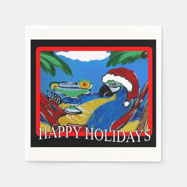 PARTY PAPAGAJ PAPPERSSERVETT (Framsidan)