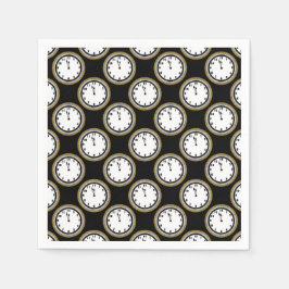 party pappra blöjor för nyårsafton klockan pappersservett