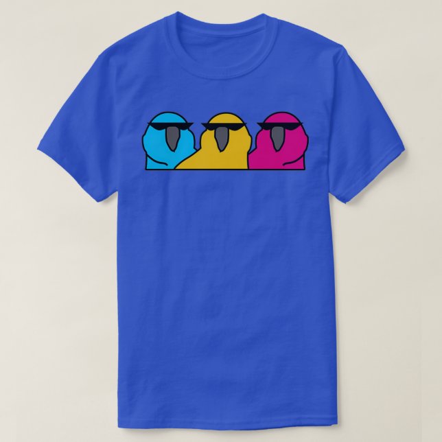 Party Parrot 1 T Shirt (Design framsida)