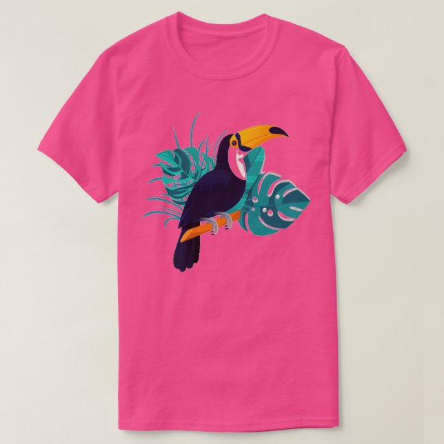 party parrot klassisk t t shirt (Design framsida)
