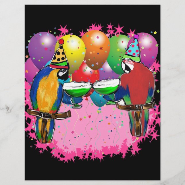 PARTY PARROTS (Framsida)