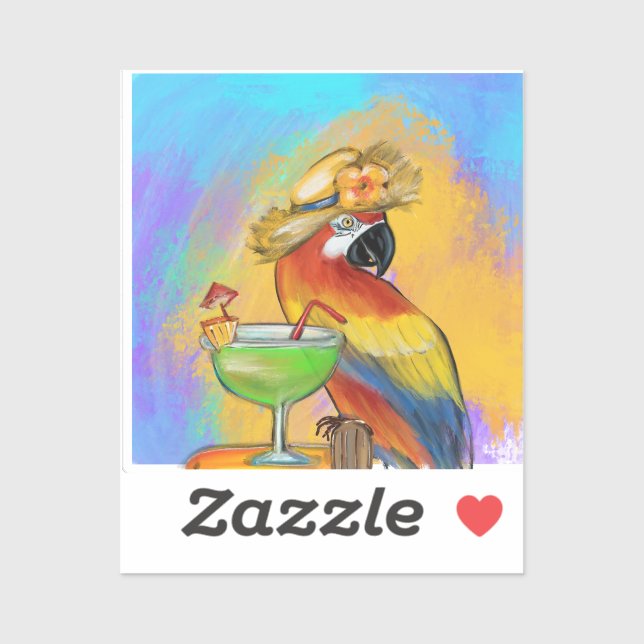 Party Parrots Klistermärken (Ark)