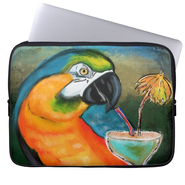 Party Parrots Laptop Fodral (Framsidan)